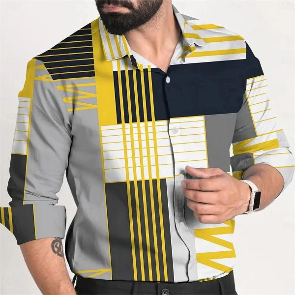 Fashion Personality Single Breasted All-matching Shirt Men - Image 5