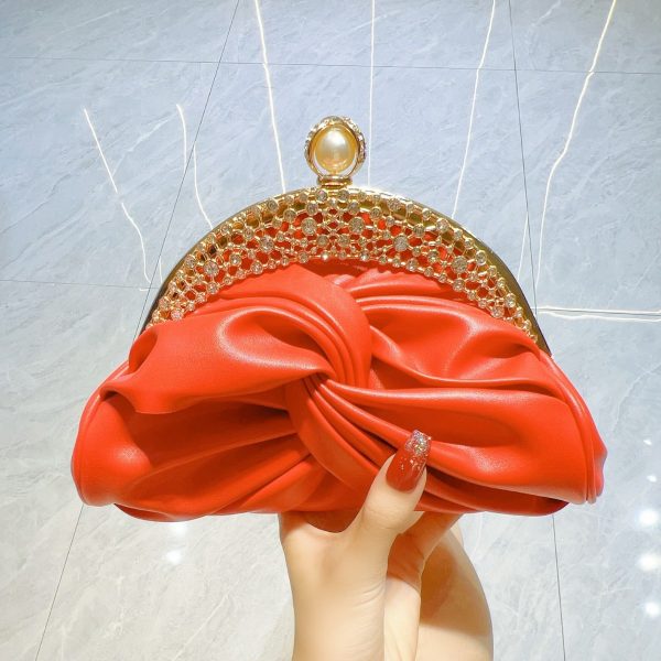 Diamond-embedded High-grade Socialite Clutch Mini - Image 8