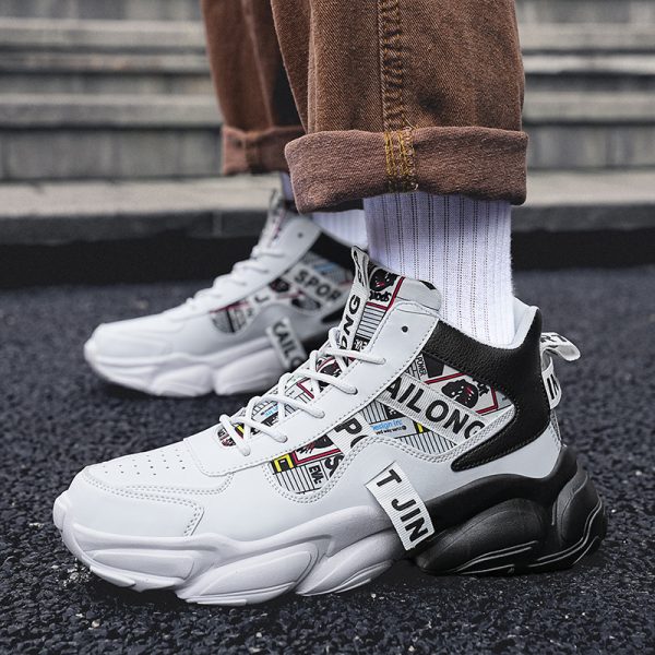 Fashion Casual High Top Sneakers - Image 4