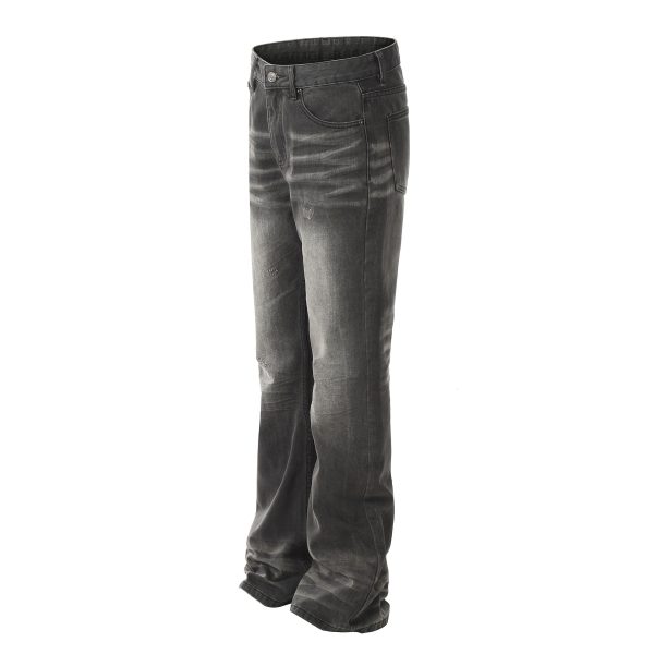 Retro Cat Beard Straight Jeans Loose Casual Wide Leg Pants - Image 4