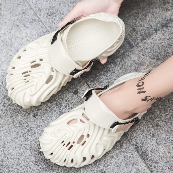 Fashion Summer New Casual Men's Shit Feeling Closed-toe Slippers - Image 4