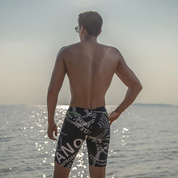 Men's Fashion Professional Boxer Swimming Trunks - Image 4