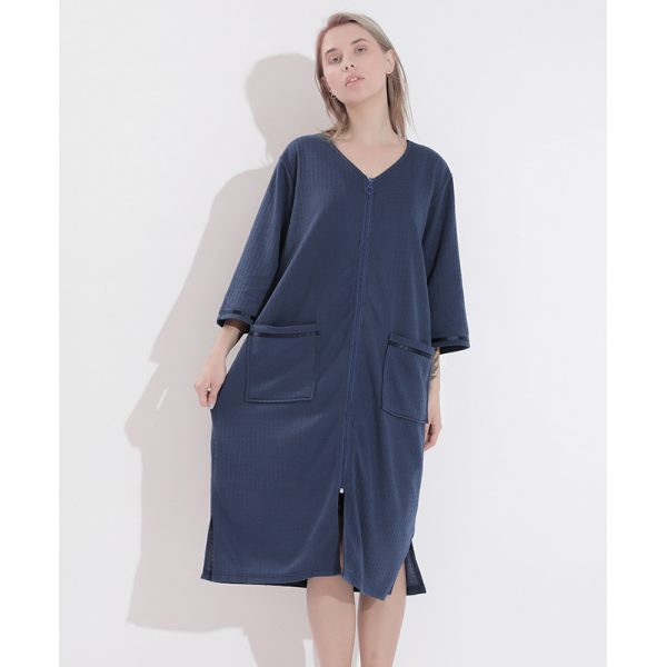 Women's Plus Size Loose Japanese And Korean Nightdress - Image 6