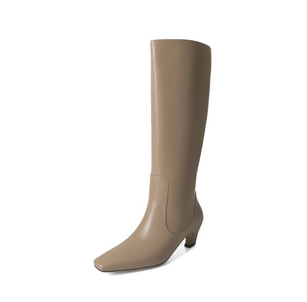 Below The Knee Tall Knight Boots - Image 7