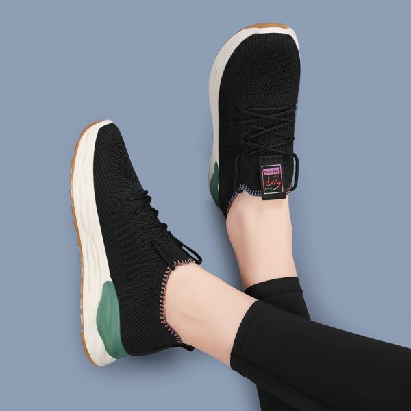 Flyknit Casual Shoes Comfortable Old Beijing Women's - Image 2