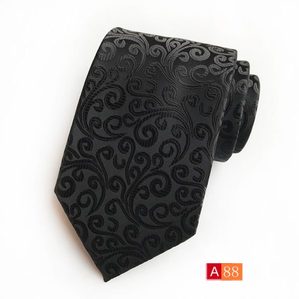 Men's Casual Formal Wear Polyester Jacquard Tie - Image 8
