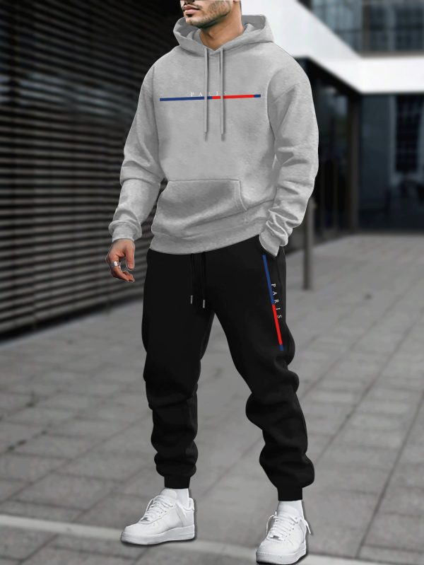 Leisure Sports Sweater Sweatpants Men's Suit - Image 8