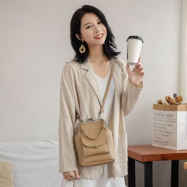 New Women's Large Capacity Leather Bag - Image 4