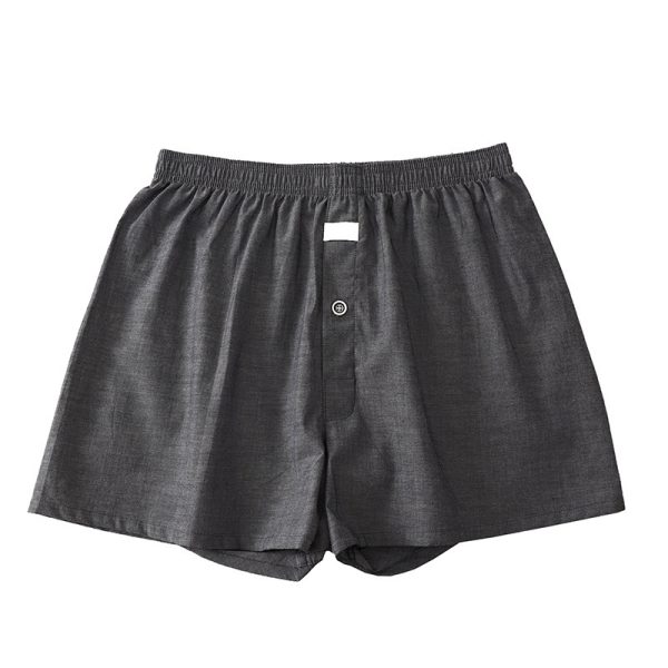 Loose Men's Underwear Solid Color Simple And Breathable - Image 5