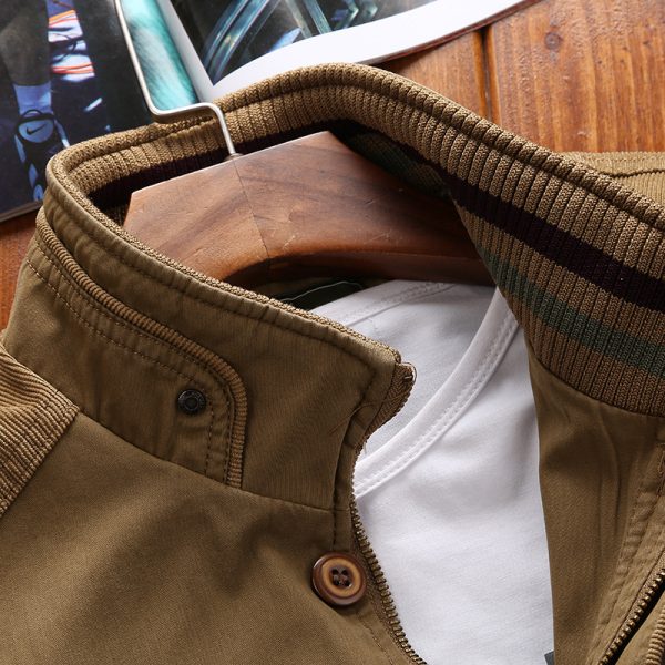 Men's Casual Plus Size Jacket - Image 2