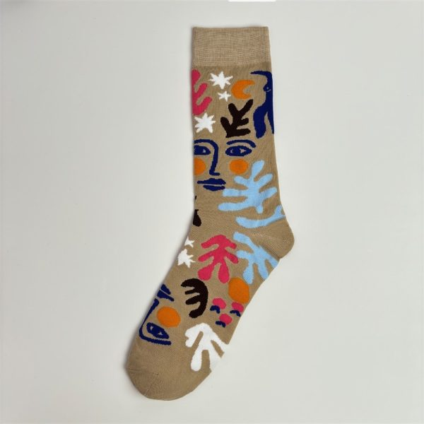 6 Pairs Of Comfortable Men's And Women's Socks - Stylish Design - Image 5