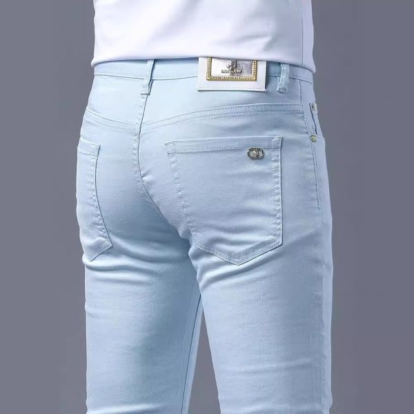 Xintang SpringSummer New Nostalgic Washed Jeans For Men - Image 8