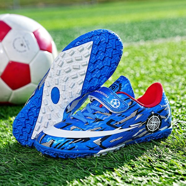 Children's Football Shoes Velcro Spike Sports - Image 10