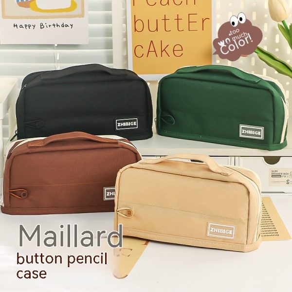 Double-sided Large Capacity Student Pencil Bag - Image 7