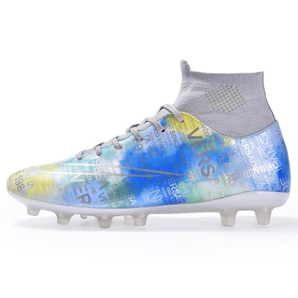 High Top Soccer Shoes Boys And Girls Tf Broken Nails - Image 5