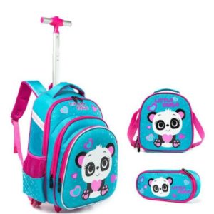 Three-piece Trolley Bag For Primary School Students
