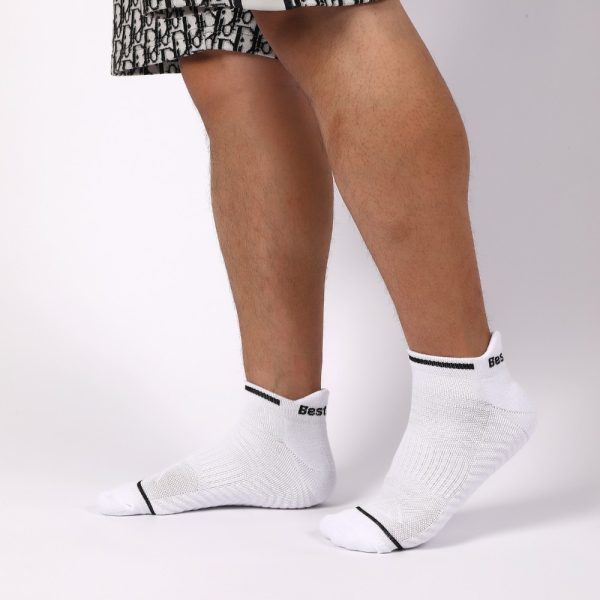 Six Pairs Of Melange Trend Sports Socks - Image 2
