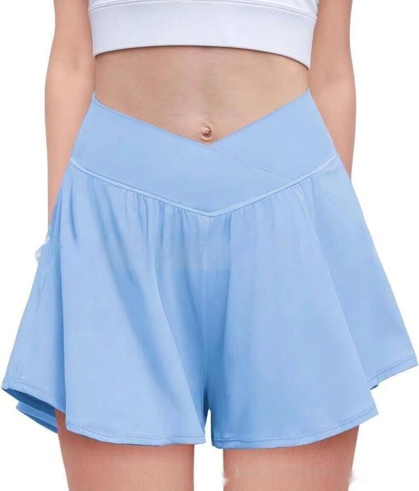 Sports Mid-waist Cross Anti-exposure Pocket - Image 4