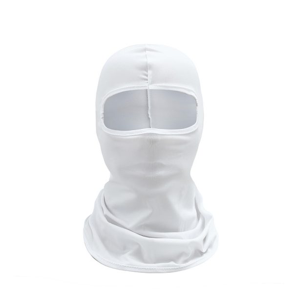 Riding Sun Block And Dustproof Headgear Pure Black Ice Breathable - Image 5