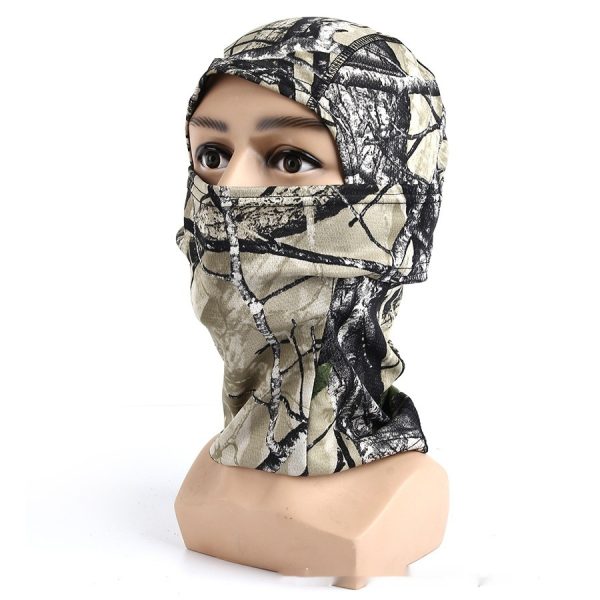 Men's Creative Bionic Camouflage Riding Sand-proof Headgear - Image 5