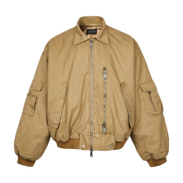 Bomber Jacket Coat Cotton-padded Jacket Men - Image 6