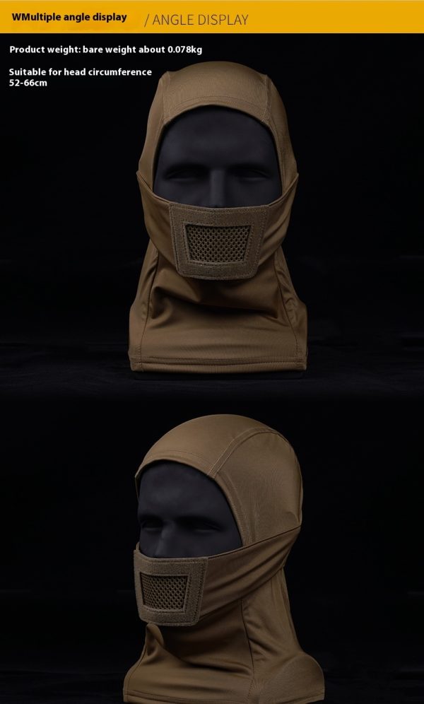 WoSporT Knight Camouflage Headgear - Image 8
