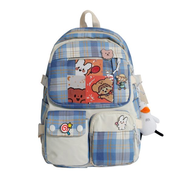 Girl High School Student Junior School Backpack - Image 8