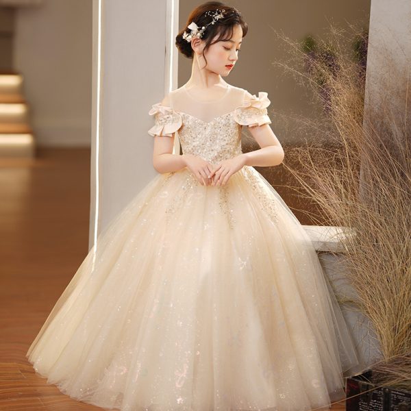 Spandex Princess Dress For Girls Tulle Tutu - Image 3