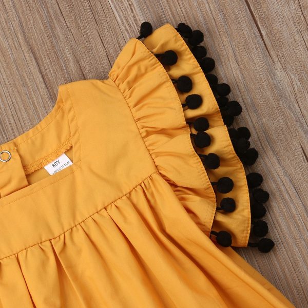 Children Newborn Clothing Sleeveless Kids Girls Dress - Image 4