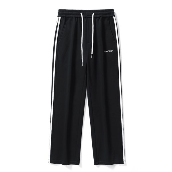 Sports Straight Fleece Padded Pants Men's Winter - Image 9