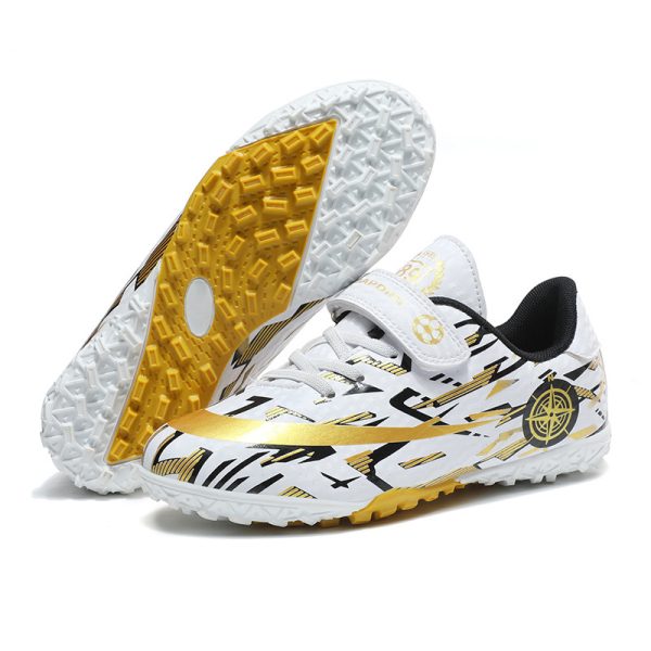 Children's Football Shoes Velcro Spike Sports - Image 5