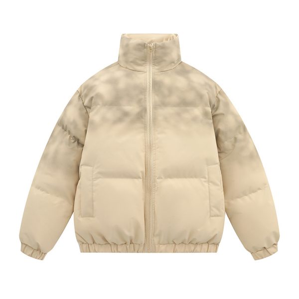 Casual Fashion Gradient Trendy Cotton Clothing Coat For Men - Image 3
