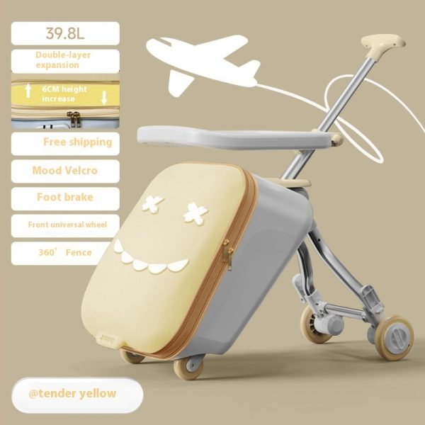 Luggage Children's Riding And Boarding Machine Trolley Case - Image 7