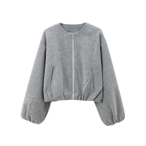 European And American Fashion Soft Bomber Jacket Coat - Image 6