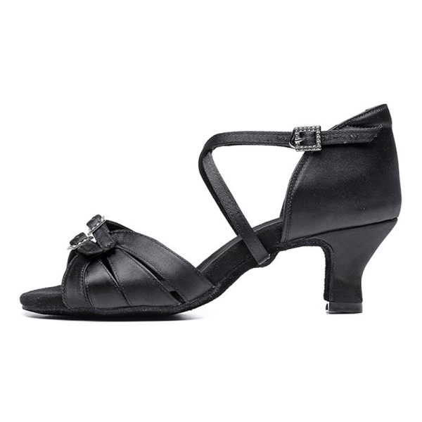 Latin Dance High Heel Dancing Shoes Soft Bottom - Image 8