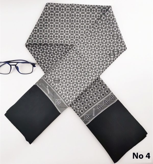 Men's Simplicity Silk Scarf High-end Washed With Cashmere Business Long Scarf - Image 9