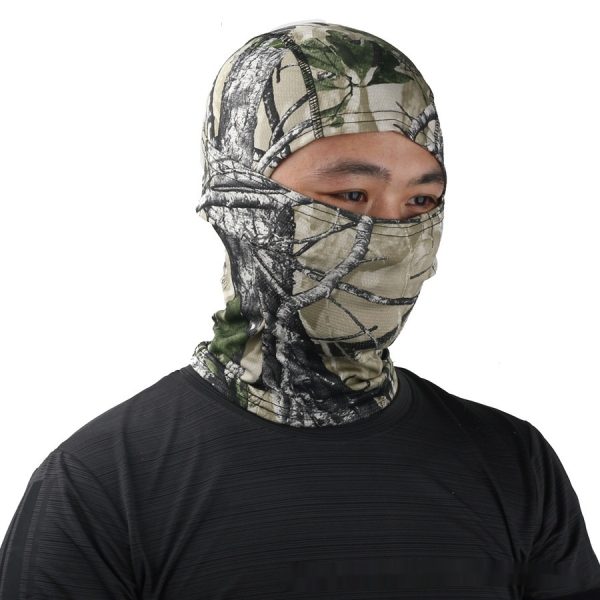Men's Creative Bionic Camouflage Riding Sand-proof Headgear - Image 4