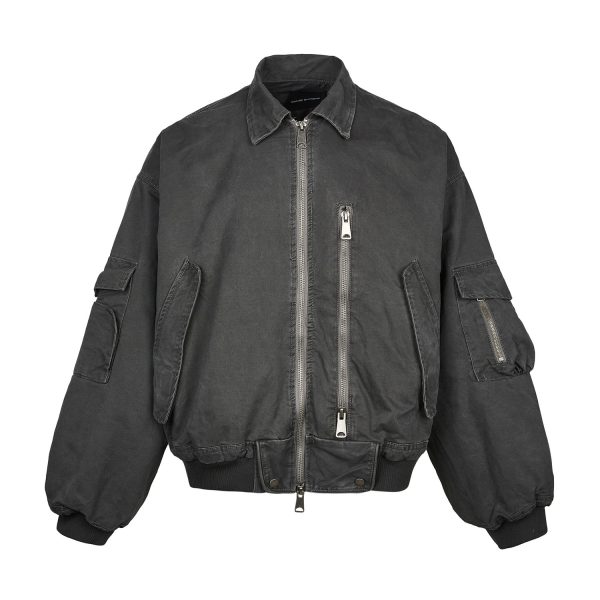 Bomber Jacket Coat Cotton-padded Jacket Men - Image 2