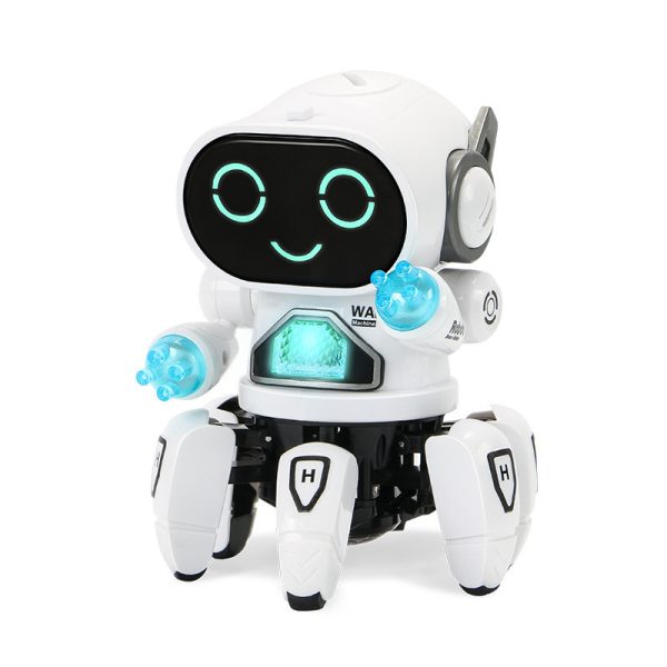 Electric Rock Robot, Music, Light, Automatic Walking, Swinging And Dancing Robot, Children's Toys - Image 4