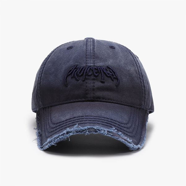 Letter Three-dimensional Embroidery Soft Top Burr Men's Baseball Cap - Image 6