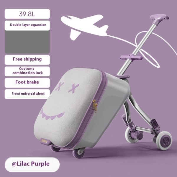 Luggage Children's Riding And Boarding Machine Trolley Case - Image 10