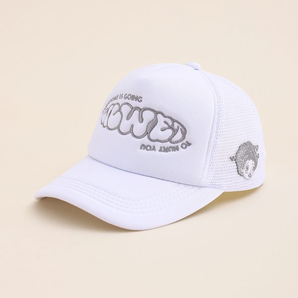 Cartoon Anime Embroidery Sun Baseball Cap - Image 7