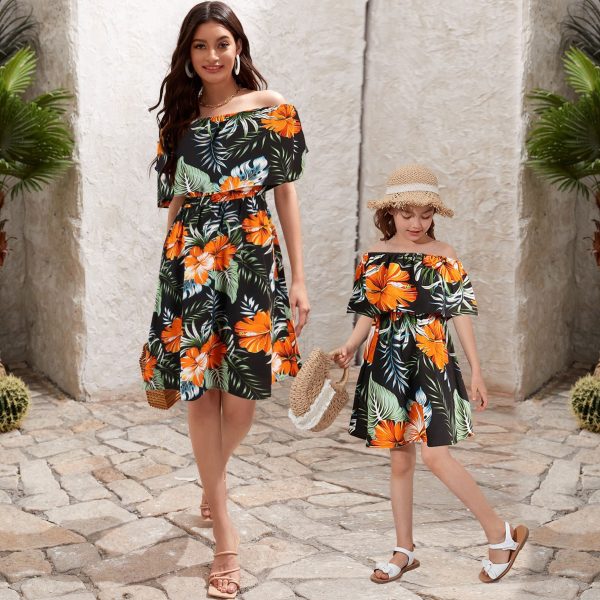 A Family Of 4 Vacation Travel Family Hawaii Parent-child Suit - Image 3