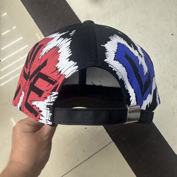 Graffiti Letter Cotton Sports Breathable Baseball Cap - Image 5