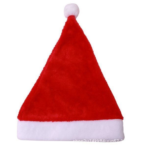 Christmas Decoration Supplies Dress Up Plush Bonnet - Image 2