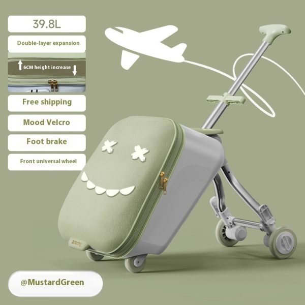 Luggage Children's Riding And Boarding Machine Trolley Case - Image 2