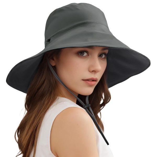 Wide Brim Sun Hats For Women Men, Double Sided Wearing Fishing Hats Cooling Bucket Hat For Beach Hiking Outdoor - Image 3