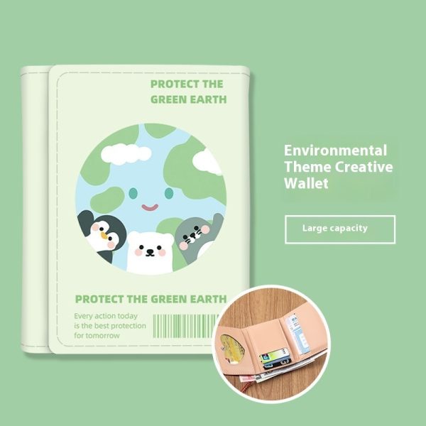 Cartoon Wallet Cute Original Design Multiple Card Slots Female - Image 9