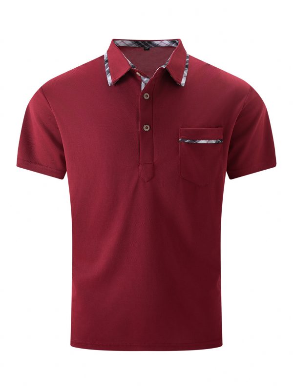 European And American Lapel T-shirt Polo Shirt - Image 6