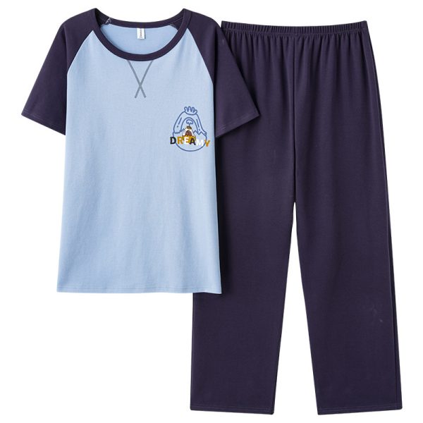 Pajamas Men's Short-sleeved Trousers Summer - Image 5